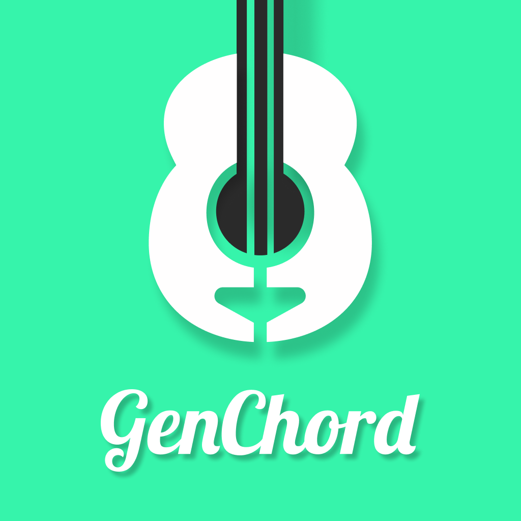 Genchord guitar app logo